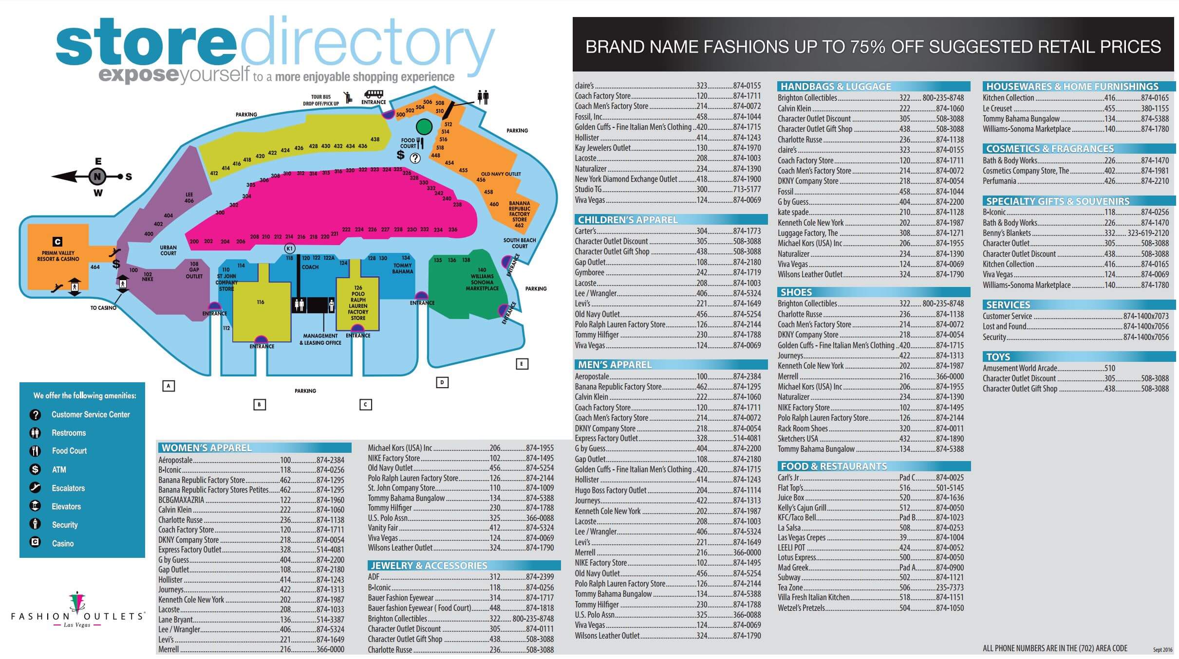 Fashion Show Mall  VIP Dine 4Less Card